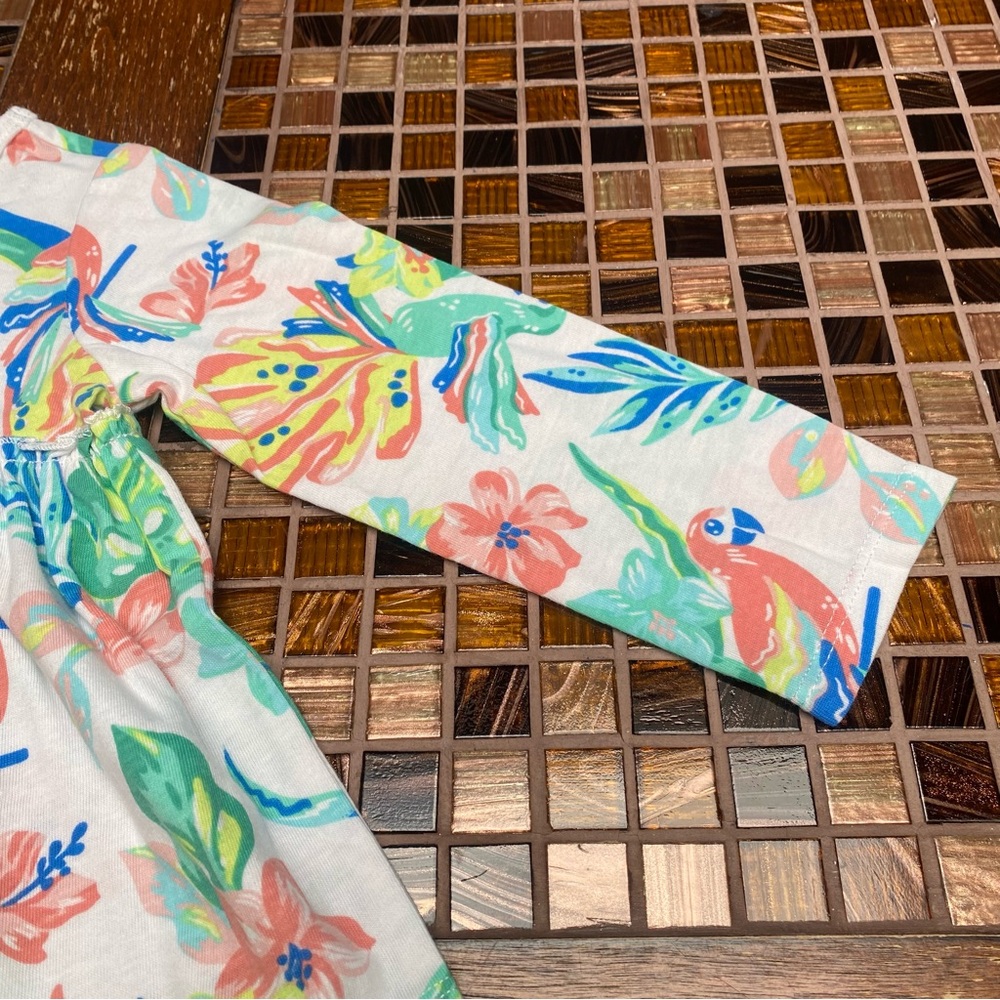 First Impressions Rainforest Baby Girl Set Tops - Picture 4 of 6